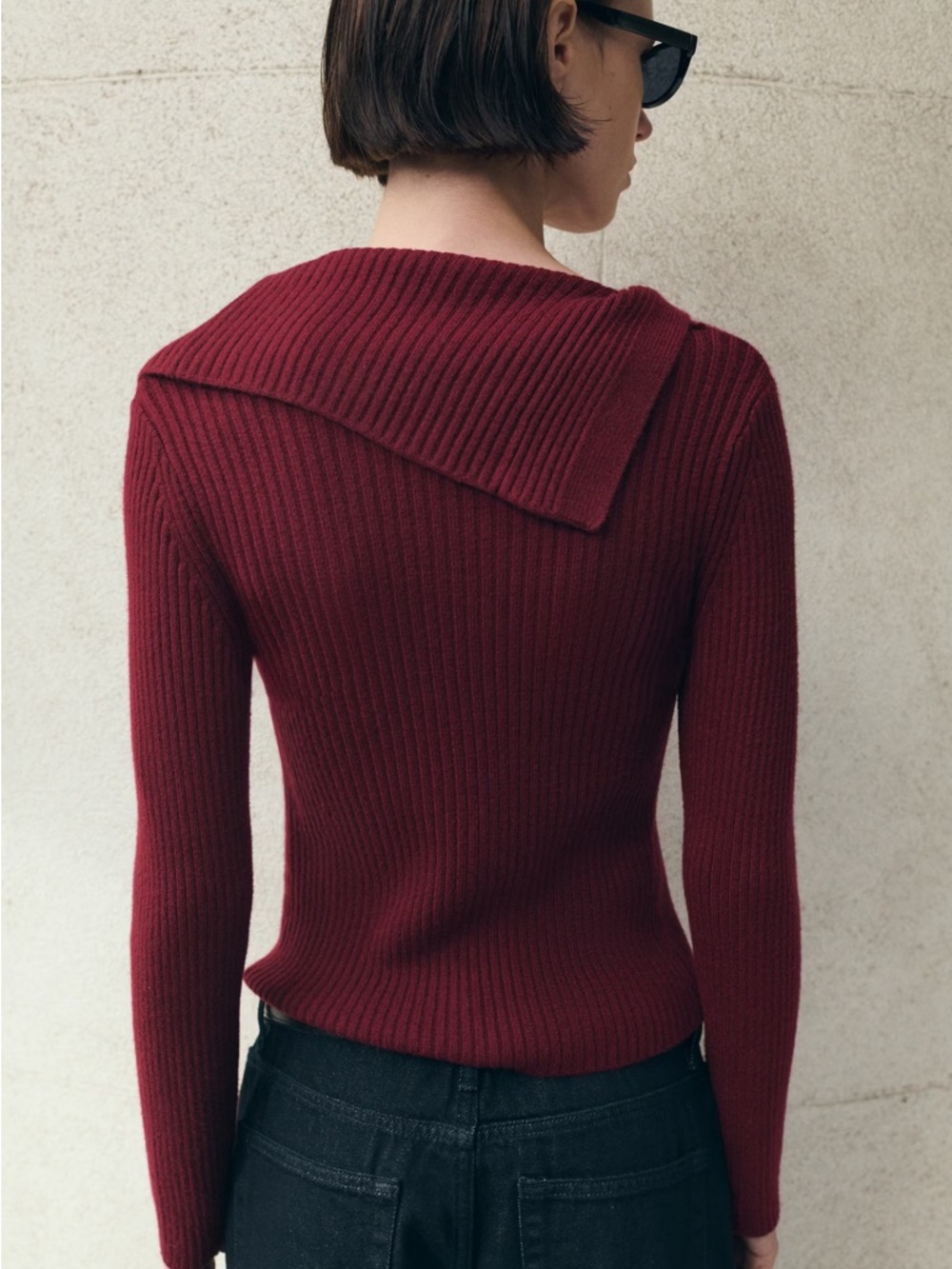 NWT (size L) MANGO CARDIGAN WITH SHAWL COLLAR - Picture 2 of 5